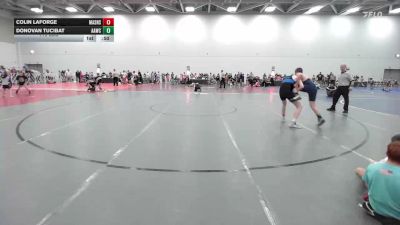 110 lbs Rr Rnd 3 - Colin LaForge, Mat Assassins Black - EL vs Donovan Tucibat, All American Wrestling Club Red - EL