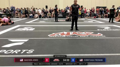 Madison Jones vs Christiana Freeman 2025 ADCC Orlando Open/Youth Trials