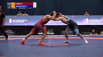 86 kg 1/8 - Myles Amine, SMR vs Nurzhan Issagaliyev, KAZ