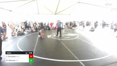 132 lbs Round Of 32 - Julio Gonzales, Mojave WC vs Manny Ramirez, Mat Warriors