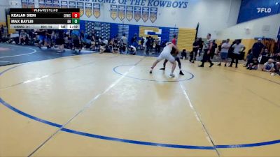 144 lbs Champ Round 1 (16 Team) - Kealan Sieni, Cocoa Beach WC vs Max Baylis, Black Hive