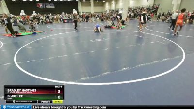 144 lbs Cons. Round 2 - Bradley Hastings, Elevate Wrestling Club vs Blake Lee, Iowa