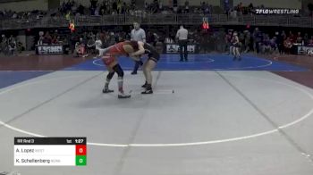 109 lbs Rr Rnd 3 - Adrianna Lopez, Westside vs Kristen Schellenberg, Nebraska Wrestling Academy