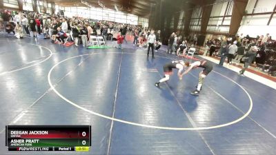 150 lbs Cons. Round 3 - Deegan Jackson, Uintah vs Asher Pratt, American Fork