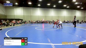 120 lbs Rr Rnd 1 - Mason Moseley, Heat 9U vs John Ryan Duncan, Takedown Elite 9u