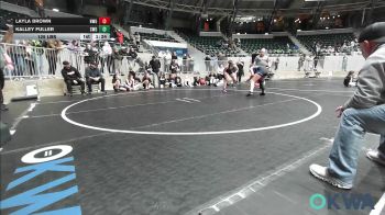 125 lbs Rr Rnd 3 - Layla Brown, NW Girls vs Kalley Fuller, SW Girls