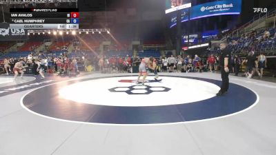 138 lbs Quarters - Ian Avalos, ID vs Cael Humphrey, CA