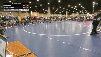 106 lbs Round 3 (6 Team) - Jacob Keaton, Powerhouse vs Sy Stoute, North DeSoto Red