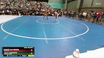 138 lbs Cons. Round 5 - Onyx Kunsaitis, Thunder Ridge vs Kanye Ilai-Simion, Bonanza