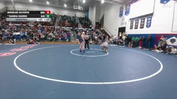 190 lbs Semifinal - Jesselee Jackson, Burns/Pine Bluffs vs Danika Harris, Glenrock