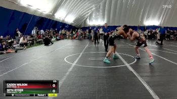 175 lbs Round 6 (8 Team) - Seth Ryder, Team Shutt vs Caden Wilson, Ohio Titan