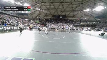 Boys 1B/2B 144 Cons. Round 4 - Logan Rutzer, Ocosta vs Parker Gralapp, Reardan