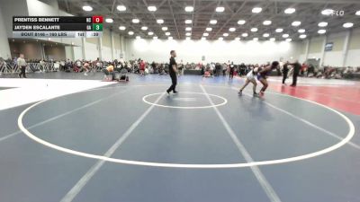 160 lbs Consi Of 64 #2 - Prentiss Bennett, NC vs Jayden Escalante, GA