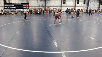 Elite 141 lbs Cons. Semi - Talan Schutte, Wisconsin-La Crosse vs Cole Becker, Augsburg College