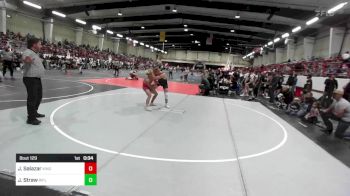 144 lbs Consi Of 8 #2 - Jerome Salazar, Kingdom WC vs Jiraya Straw, Rifle