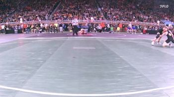 D4-144 lbs Champ. Round 1 - Wyatt Burns, Springport vs Keith Miller, Blanchard Montabella