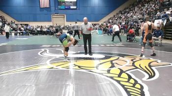 1 - 126 lbs Quarterfinal - Peter Lignos, Smith Mountain Lake Christian Academy vs Caleb Gibson, Rural Retreat