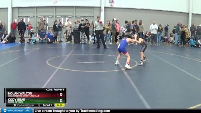 59 lbs Cons. Round 5 - Cody Bear, Rural Retreat vs Nolan Walton, Williamsburg Wrestling Club