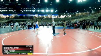 170 lbs Semifinal - Piper Fowler, Cleveland vs Shenshaila Baron, North Miami Sr High