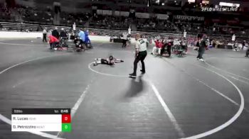 53 lbs Quarterfinal - Ryan Lucas, Penns Grove vs Dominic Petrozzino, Montville