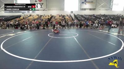 108 lbs Cons. Round 4 - James Conklin, Star Wrestling vs Joshua Hernandez Jr., Malone Youth Wrestling Club