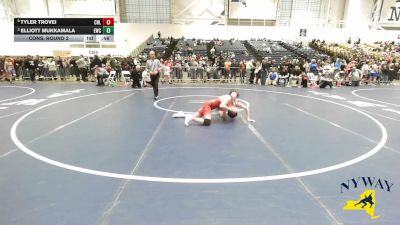120 lbs Cons. Round 2 - Elliott Mukkamala, Eden Wrestling Club vs Tyler Trovei, Club Not Listed