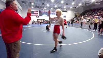 160 lbs Quarterfinal - Rhys Roduner, Clear Creek Middle School vs Cade Brooks, Dean Morgan