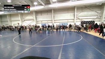 165 lbs Quarterfinal - Gideon Mitchell, Timpanogos vs Col Williams, Spring Creek