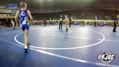 70 lbs Round Of 16 - Aiden Meredith, Wesley Wrestling Club vs Avery Wagner, Choctaw Ironman Youth Wrestling