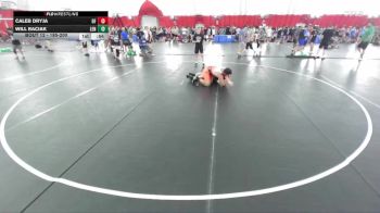 195-200 lbs Round 1 - Caleb Dryja, Oconto Falls vs Will Baciak, Lena/Bonduel