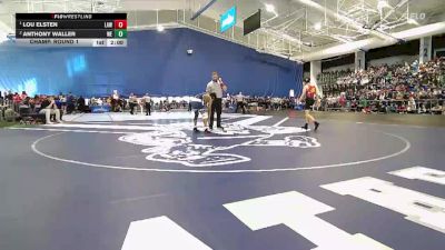 120 lbs Champ. Round 1 - Lou Elsten, Lawrence vs Anthony Waller, Wichita East