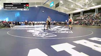120 lbs Champ. Round 1 - Lou Elsten, Lawrence vs Anthony Waller, Wichita East