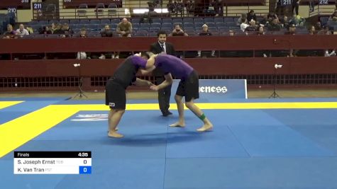 Stephen Joseph Ernst vs Ken Van Tran 2024 Pan IBJJF Jiu-Jitsu No-Gi Championship