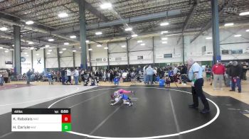 42 lbs Rr Rnd 1 - Kinley Rabalais, Mat Demon WC vs Hunter Carlyle, Mat Demon WC