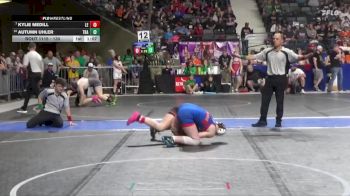 130 lbs Champ. Round 1 - Kylie Medill, Lion Elite vs Autumn Uhler, Trailhands