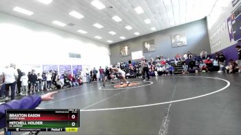 120 lbs Champ. Round 2 - Braxton Eason, Father Ryan vs Mitchell Holder, St. George