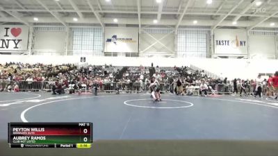 79-81 lbs Round 3 - Peyton Willis, Brawlers Elite vs Aubrey Ramos, Club Not Listed