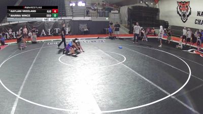 115 lbs Champ. Round 5 - Kaylani Vreeland, Alaska vs Marina Wince, Colorado