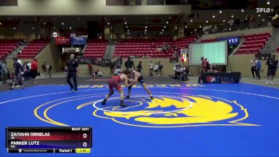 113 lbs Semifinal - Zaiyahn Ornelas, NE vs Parker Lutz, MO