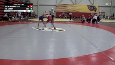 149 lbs Cons. Semi - Holden Brazelton, Coe vs Jax Miller, Cornell College