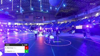 123 lbs Consolation - Audali Martinez, Trojan Elite vs Chloe Hearld, Hays Wrestling Club