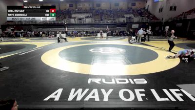 157 lbs Round Of 16 - Will Motley, Greens Farms Academy vs Nate Consigli, Northfield Mt Hermon