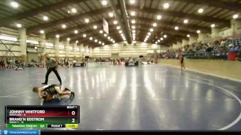 87 lbs Finals (2 Team) - Brand`n Edstrom, Idaho 2 vs Johnny Whitford, Westlake