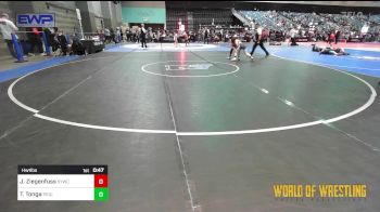 Final - JaKel Ziegenfuss, Springdale Youth Wrestling vs Tommy Tonga, Siouxland Wrestling Academy