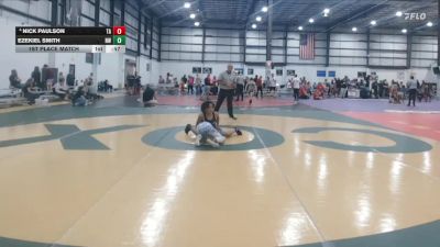 85 lbs 1st Place Match - Nick Paulson, Cavalier Wrestling Club vs Ezekiel Smith, NOVA WC