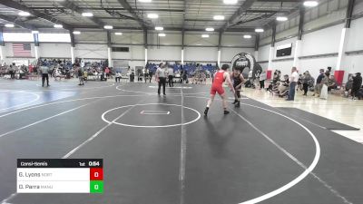 190 lbs Consolation - Grady Lyons, North Valley RTC vs Dante Parra, Manu WC