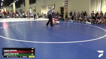 150 lbs Quarters & 3rd Wb (32 Team) - Kaden Dressel, TNWA #2 vs Danny Krutules, West Georgia WC