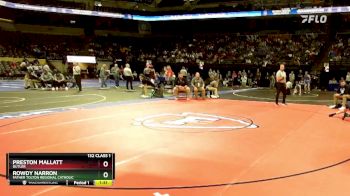 132 Class 1 lbs Quarterfinal - Preston Mallatt, Butler vs Rowdy Narron, Father Tolton Regional Catholic