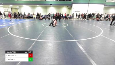 126 lbs Round Of 256 - Grant McCord, NC vs Colin Martin, VA