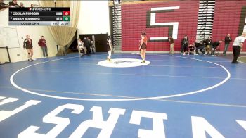 120 lbs Consi Of 4 - Cecilia Pioggia, Agawam vs Annah Manning, Northbridge